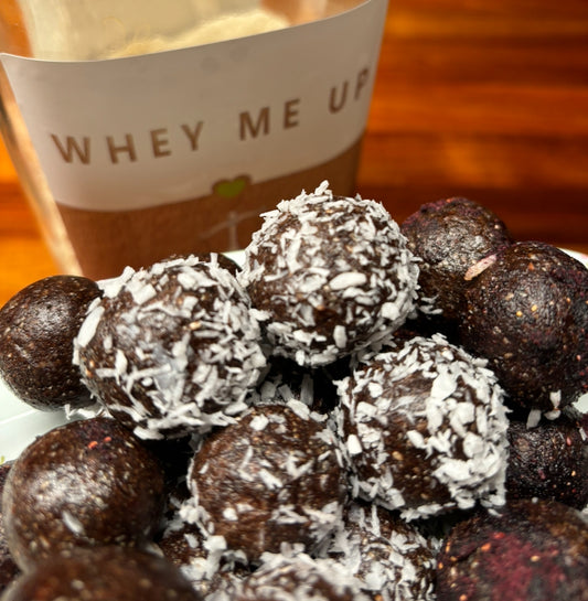 Chocolate Chia Bliss Balls