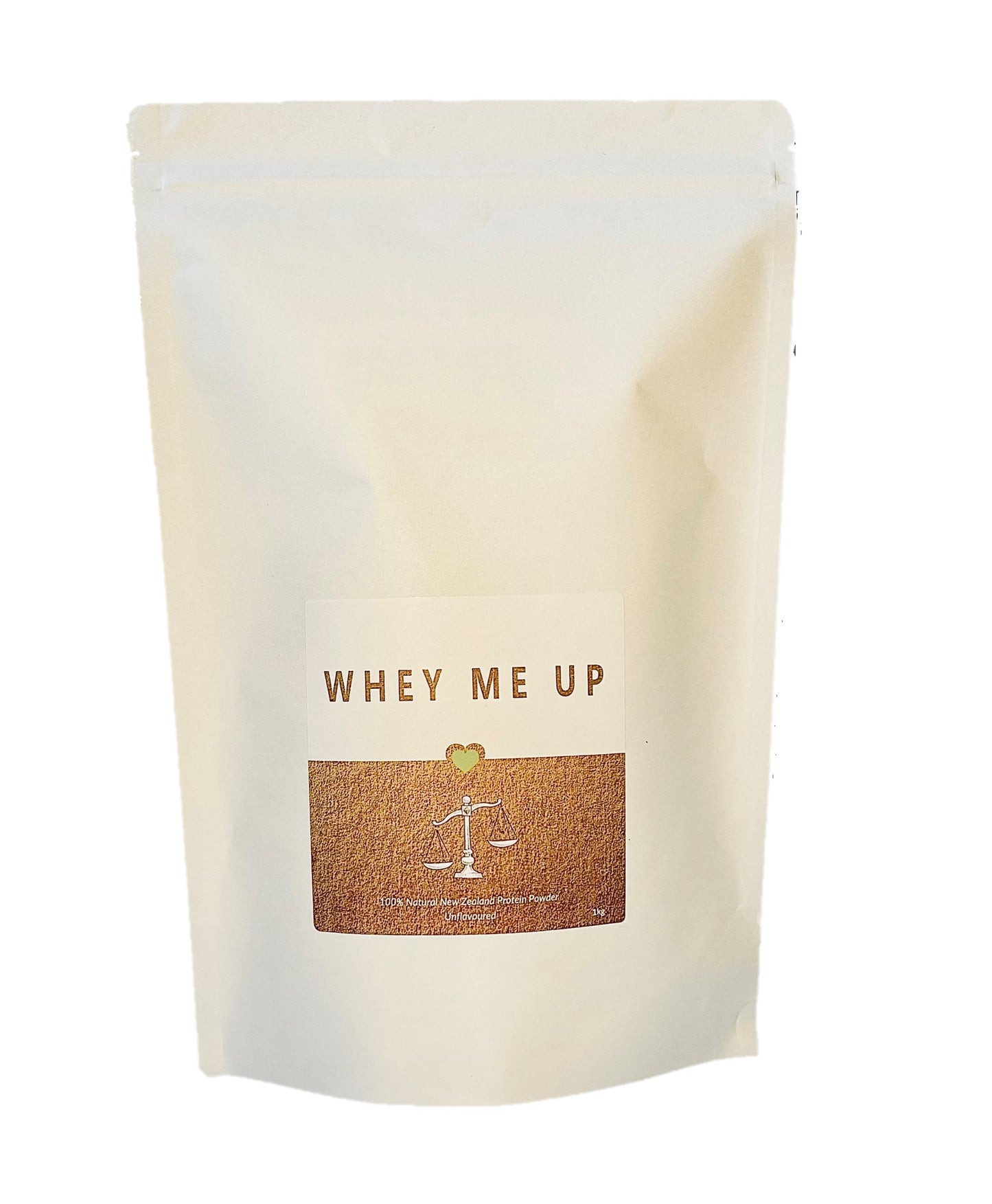 100% Natural New Zealand Protein Powder - Unflavored - 1kg (Pick-up)